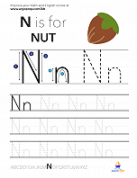 Trace Letter “N” - img