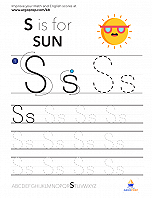 Trace Letter “S” - img
