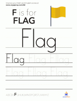 Trace the word “Flag” - img