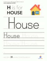 Trace the word “House” - img