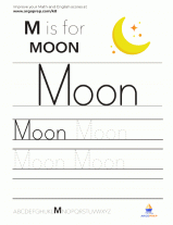 Trace the word “Moon” - img