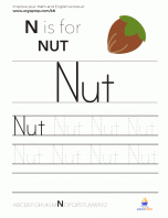 Trace the word “Nut” - img