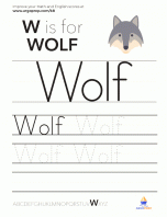 Trace the word “Wolf” - img