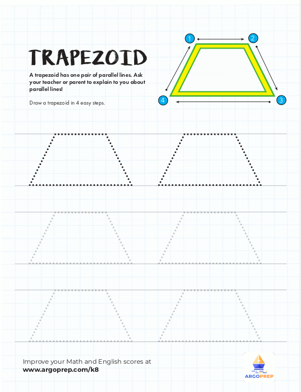 Trapezoid Tracing ArgoPrep