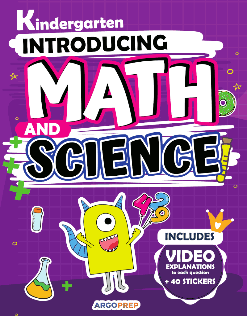 Kindergarten Introducing Math &amp; Science Workbook - ArgoPrep