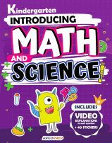 Cover intrducing math and science workbook