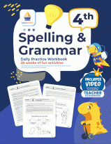 4th Grade Spelling and Grammar: Daily Practice Workbook - img